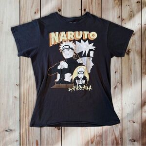 Naruto Black Graphic T-Shirt